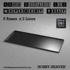 Square Movement Trays | OBS System | 20mm 25mm 30mm 40mm 50mm Bases