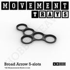 40mm Movement Trays for Miniatures | Tabletop Wargames Compatible | Full Range