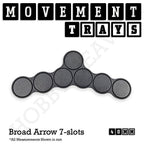 40mm Movement Trays for Miniatures | Tabletop Wargames Compatible | Full Range