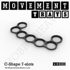 40mm Movement Trays for Miniatures | Tabletop Wargames Compatible | Full Range