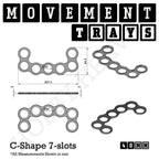 40mm Movement Trays for Miniatures | Tabletop Wargames Compatible | Full Range