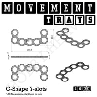 40mm Movement Trays for Tabletop Games | Warhammer Compatible | Full Range
