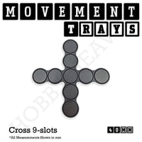40mm Movement Trays for Tabletop Games | Warhammer Compatible | Full Range
