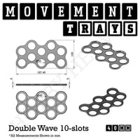 40mm Movement Trays for Tabletop Games | Warhammer Compatible | Full Range
