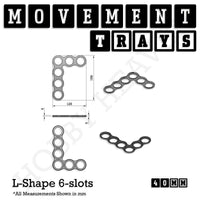 40mm Movement Trays for Tabletop Games | Warhammer Compatible | Full Range

