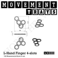 40mm Movement Trays for Tabletop Games | Warhammer Compatible | Full Range
