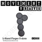 40mm Movement Trays for Miniatures | Tabletop Wargames Compatible | Full Range