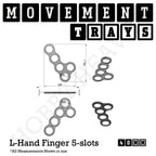 40mm Movement Trays for Miniatures | Tabletop Wargames Compatible | Full Range