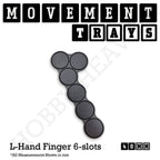 40mm Movement Trays for Miniatures | Tabletop Wargames Compatible | Full Range