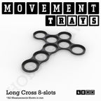 40mm Movement Trays for Miniatures | Tabletop Wargames Compatible | Full Range