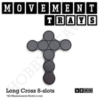 40mm Movement Trays for Miniatures | Tabletop Wargames Compatible | Full Range