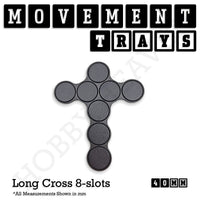 40mm Movement Trays for Tabletop Games | Warhammer Compatible | Full Range
