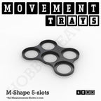 40mm Movement Trays for Miniatures | Tabletop Wargames Compatible | Full Range