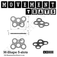 40mm Movement Trays for Tabletop Games | Warhammer Compatible | Full Range
