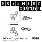 40mm Movement Trays for Miniatures | Tabletop Wargames Compatible | Full Range