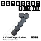 40mm Movement Trays for Miniatures | Tabletop Wargames Compatible | Full Range