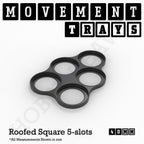 40mm Movement Trays for Miniatures | Tabletop Wargames Compatible | Full Range