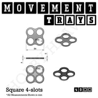 40mm Movement Trays for Tabletop Games | Warhammer Compatible | Full Range
