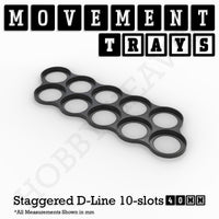 40mm Movement Trays for Tabletop Games | Warhammer Compatible | Full Range
