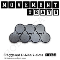 40mm Movement Trays for Tabletop Games | Warhammer Compatible | Full Range
