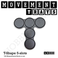 40mm Movement Trays for Tabletop Games | Warhammer Compatible | Full Range
