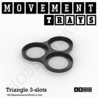 40mm Movement Trays for Miniatures | Tabletop Wargames Compatible | Full Range