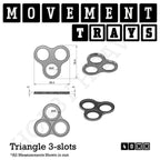 40mm Movement Trays for Miniatures | Tabletop Wargames Compatible | Full Range