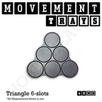40mm Movement Trays for Miniatures | Tabletop Wargames Compatible | Full Range