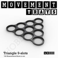 40mm Movement Trays for Tabletop Games | Warhammer Compatible | Full Range
