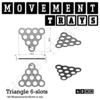 40mm Movement Trays for Tabletop Games | Warhammer Compatible | Full Range
