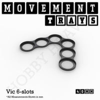 40mm Movement Trays for Tabletop Games | Warhammer Compatible | Full Range
