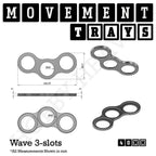 40mm Movement Trays for Miniatures | Tabletop Wargames Compatible | Full Range