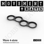 40mm Movement Trays for Miniatures | Tabletop Wargames Compatible | Full Range