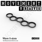 40mm Movement Trays for Miniatures | Tabletop Wargames Compatible | Full Range