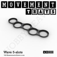 40mm Movement Trays for Tabletop Games | Warhammer Compatible | Full Range
