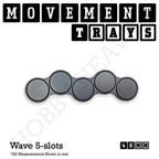 40mm Movement Trays for Miniatures | Tabletop Wargames Compatible | Full Range