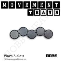 40mm Movement Trays for Tabletop Games | Warhammer Compatible | Full Range
