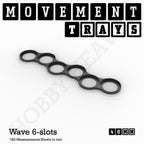 40mm Movement Trays for Miniatures | Tabletop Wargames Compatible | Full Range