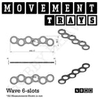 40mm Movement Trays for Miniatures | Tabletop Wargames Compatible | Full Range