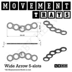 40mm Movement Trays for Miniatures | Tabletop Wargames Compatible | Full Range