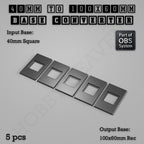 Square to Rectangle Bases Size Converters 3d Print Full Range