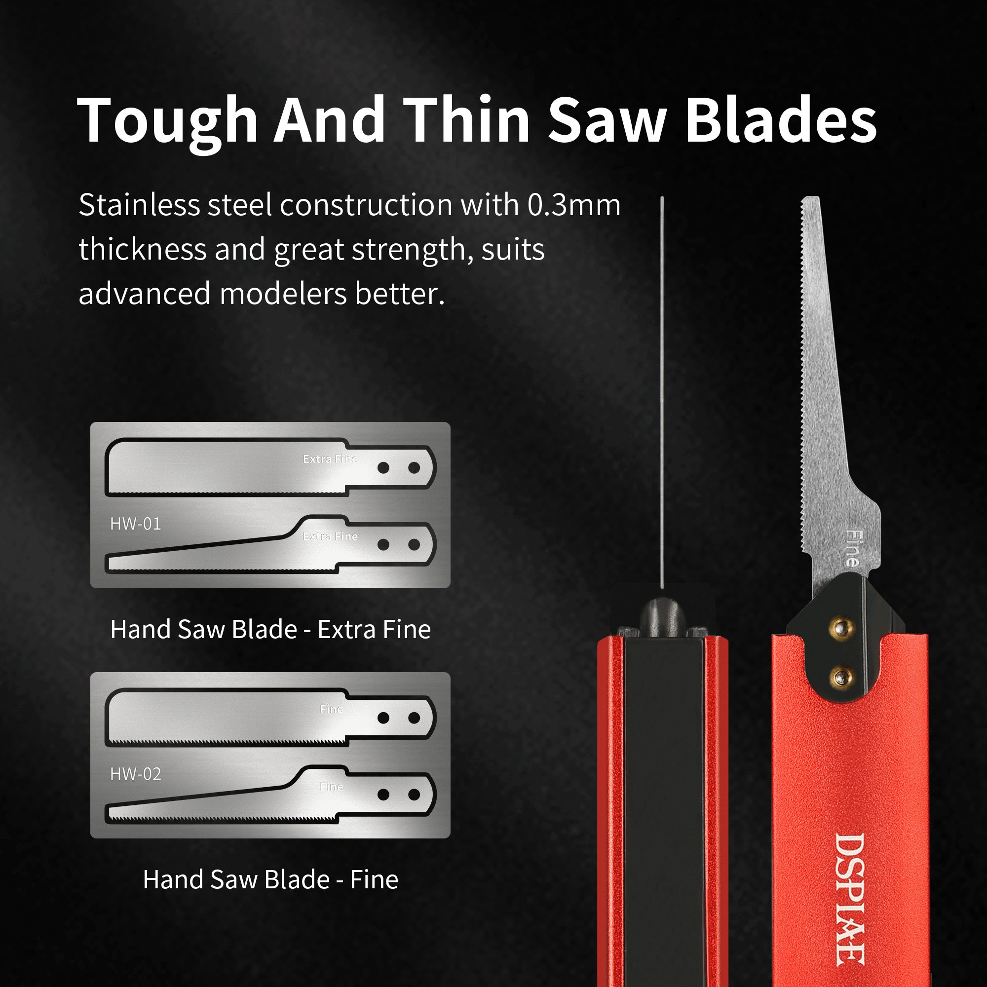 DSPIAE AT-HW Aluminium Alloy Hand Saw