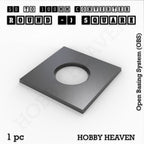 Round to Square Bases Shape and Size Converters 3d Print Full Range