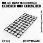 Round to Square Bases Shape and Size Converters 3d Print Full Range