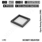 Square to Square Bases Size Converters 3d Print Full Range