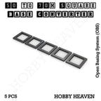 Square to Square Bases Size Converters 3d Print Full Range