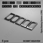 Wargaming Oval to Rectangle Base Converters – Tabletop Games | 3D Printed Tabletop Accessories