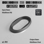 Oval To Oval Bases Size Converters 3d Print Full Range