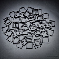 Fifty piece collection of 20-25mm square base converters for army upgrade

