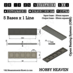 Square and Rectangle Movement Trays Adapters for Tabletop Games